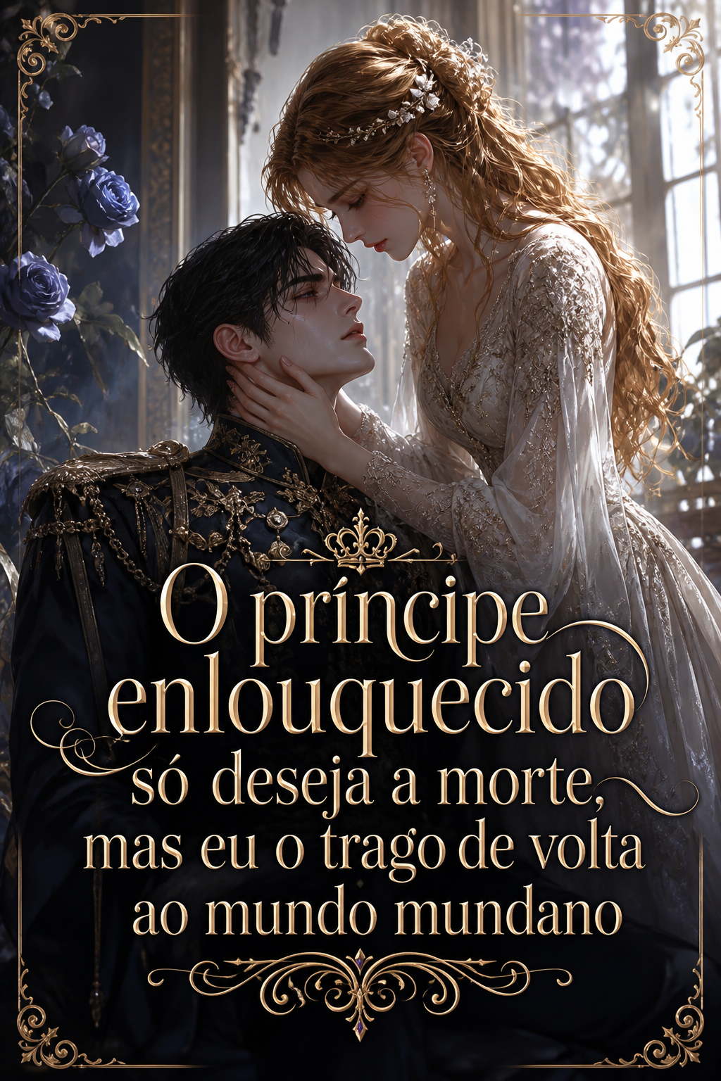 O príncipe enlouquecido só deseja a morte, mas eu o trago de volta ao mundo mundano